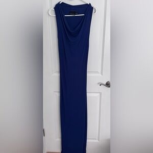 Cynthia Rowley Cowl Neck Maxi Dress